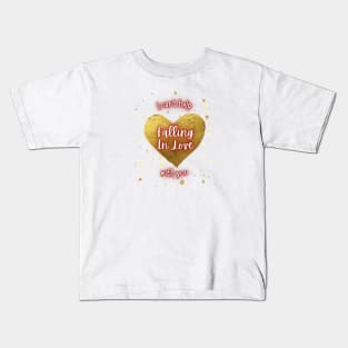 I Can't Help Falling In Love With You Kids T-Shirt